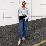 JENN ARDOR Nude Slingback Kitten Heels for Women