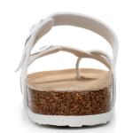 Genuine Leather Adjustable Buckle Women's Sandals