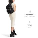 TUMI Voyageur Halsey Fashion Travel Backpack - Black