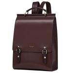 Stylish Brown Leather Backpack Purse for Women