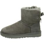 UGG Women's Mini Bailey Bow II Boots in Grey