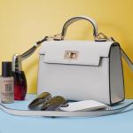 Luxe Leather Crossbody Bag for Women - Topwhite