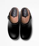 VERKA Women's Comfort Clogs - FLITIG Black 5-5.5