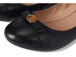 Cole Haan Black Leather Tova Ballerina Flats