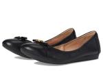 Cole Haan Black Leather Tova Ballerina Flats