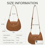 CLUCI RFID Small Vegan Leather Crossbody Bag