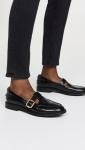 Sam Edelman Elaina Black Leather Loafers for Women