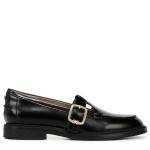 Sam Edelman Elaina Black Leather Loafers for Women