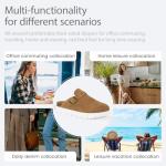 Chic Chunky Buckle Platform Clogs with Arch Support