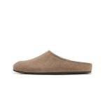 ATBELL Leopard Print Suede Clogs with Comfort Support