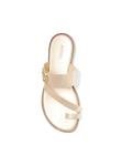 Michael Kors Vera Flat Thong Sandals in Pale Gold