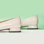 C.Paravano Women’s Square Toe Ballet Flats