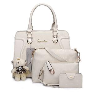 Chic Women's 4-Piece Handbag Tote Set