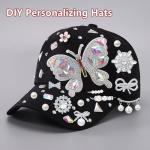 54PCS Junk Socks Charms Kit, Shoe Charms for Sneakers Girls,Silver Brooches and Pins for Women, Pearl and Rhinestone Sock Charm with Safety Pins, DIY Accessories for Decorating and Personalizing Socks