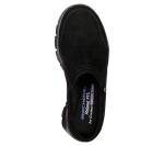 Skechers Women's Easy Going Black Suede Clogs