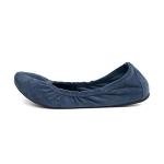 FUNKYMONKEY Women's Ballet Flats Soft Round Toe Comfortable Shoes (8 M US, Navy)