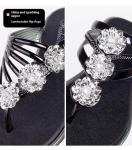 Womens 2025 Flat Sandals for Womens Summer Slippers Non Slip comfortable Beach Sandals (11,gold)