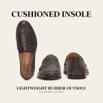 Frye Faith Loafer Women's Leather Slip-On Shoes - Classic Comfort & Style for Everyday Wear, Dark Brown - Goat Frenzy Leather - 9 M