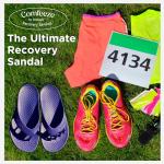 Comfeeze by Footlogix - Recovery Sandals for Women, Toe Separators, Pedicure Slippers with Toe Separator, Arch and Heel Support - 9.0 US | EU 39,Purple