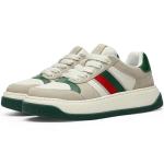 Fashion Sneakers for Men Women, Cowhide Premium Leather Luxury Designer Shoes, Breathable and Comfort Tennis Walking Shoes for Casual Dress Green