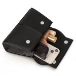 Women's Mini Top-handle Purse - Cute Vegan Leather Vintage Top Handle Bag with Adjustable Strap, Small Fashion Commuter Crossbody Handbag BLACK, Small