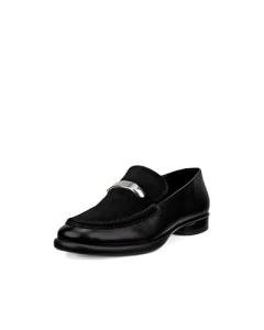 ECCO Women's Sculpted Luxury Dress Penny Loafer, Black, 11-11.5