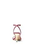 Michael Kors Women's Liana Mid Heel Sandal, Mulberry, 6