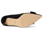 Cole Haan Women's Felicia Bow Pumps, Black Suede, 7-B US