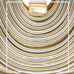 Stylish Woven Evening Clutch – Gold & Silver