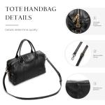 Befen Vintage Leather Satchel Tote Bag for Women