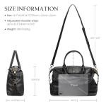 Befen Vintage Leather Satchel Tote Bag for Women