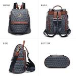 MKP Women's Stylish Anti-Theft Backpack Purse Set