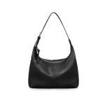 Lightweight Genuine Leather Slouchy Hobo Purse