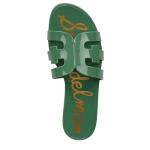 Sam Edelman Bay Jelly Flat Sandal - Green Garden