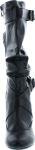 Maggie-39 Women's Slouchy Low Heel Boots - Black