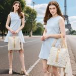 Convertible PU Leather Backpack Purse Set for Women