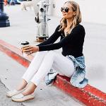 Chic Black Slip-On Loafers for Women