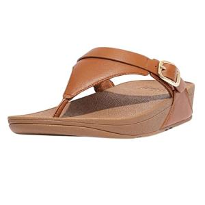 FitFlop Women's Lulu Adjustable Leather Toe Post Sandals