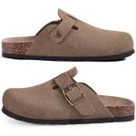 KIDMI Unisex Vegan Suede Arch Support Clogs