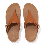 FitFlop Women's Lulu Adjustable Leather Toe Post Sandals