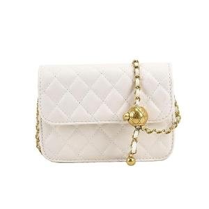 Waist Bag Mini Belt Bag for Women Mini Crossbody Bag Y2k Accessories Belt Purse for Women Fashionable (White,Small)