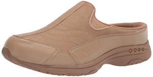 Easy Spirit Traveltime Mule Womens Slip On 10 BM US Taupe