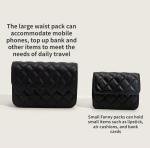 Waist Bag Mini Belt Bag for Women Mini Crossbody Bag Y2k Accessories Belt Purse for Women Fashionable (White,Small)