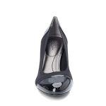 LifeStride Women's Parigi Stretch Dress Pump, Black, 7.5 W US