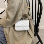 Waist Bag Mini Belt Bag for Women Mini Crossbody Bag Y2k Accessories Belt Purse for Women Fashionable (White,Small)