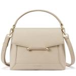 BOSTANTEN Crossbody Bags for Women Vegan Leather Small Purse with Top Handle Shoulder Handbags for Everyday Use, Nude