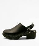 Women's Professional Comfort Clogs from Sweden, US 6-6.5 - FLITIG [EU 37, BlackBerry BL]