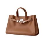 HaiPomo Large Leather Tote & Crossbody Bag
