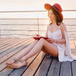 Gold Rhinestone T-Strap Bohemian Pearl Flat Sandals