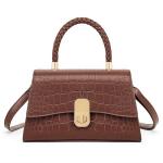 Elegant Square Designer Handbag with Detachable Strap